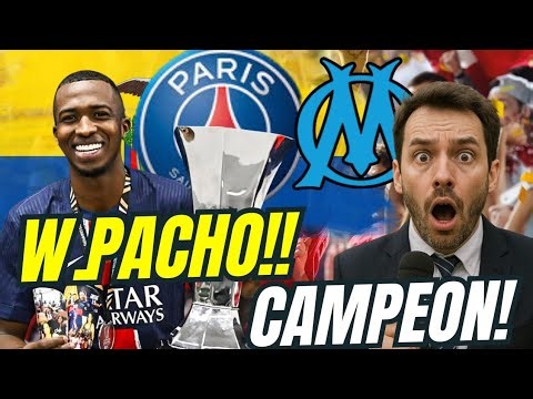 PRENSA MUNDIAL LOCA CON WILLIAM PACHO "CAMPEÓN DE LA SUPERCOPA VS MARSELLA "QUE ANIMAL"