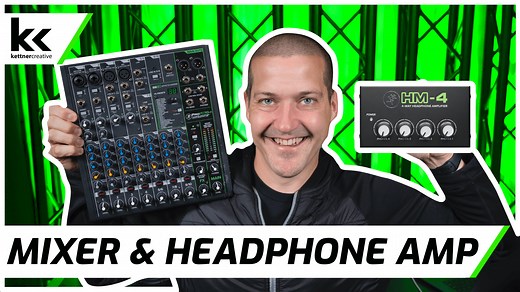 How To Connect Audio Mixer To Headphone Amp / Splitter