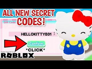 😱⚠️ALL NEW SECRET CODES IN THE MY HELLO KITTY CAFE IN ROBLOX || ROBLOX SANRIO EVENT