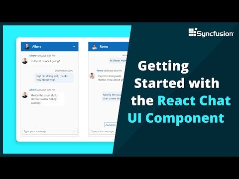 Getting Started with the React Chat UI Component