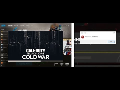 Fix CALL OF DUTY BLACK OPS COLD WAR Fatal Error Crash on PC