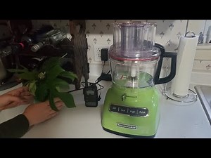 Attempted repair of a Kitchen Aid 11-Cup Food Processor.