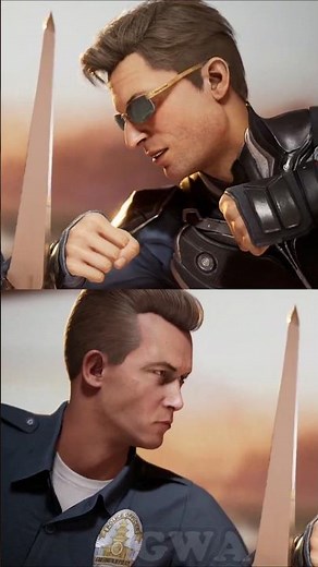 T-1000 Gameplay Reveal & T-1000 Fatality on Johnny Cage...💀 Mortal Kombat 1