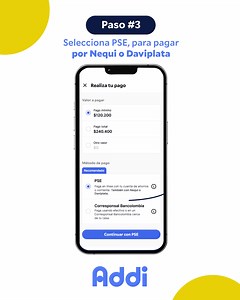 12K views · 79 reactions | ¿Sabías que puedes pagar tu cuota de Addi con Nequi o Daviplata?  En Addi tienes la posibilidad de pagar tu cuota con el banco de tu preferencia. Si tienes dudas, escríbenos y nosotros las resolvemos. | Addi | Facebook