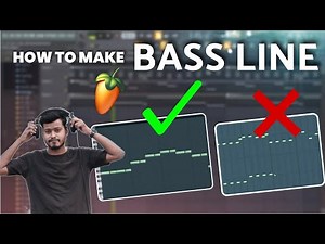 HOW TO MAKE BASS LINE IN FL STUDIO PRO TO NOOB || for beginners
