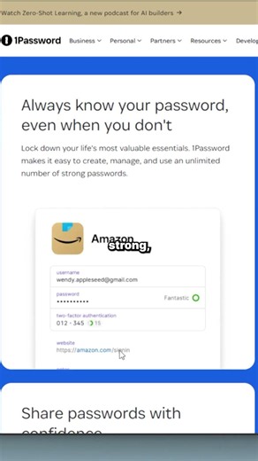 The BEST Password Manager for Lawyers (1Password) #shorts #lawyer #1password