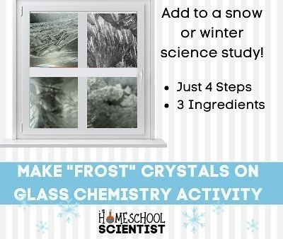 How to Make Crystals From Epsom Salt – “Frosted” Windows in 4 Easy Steps