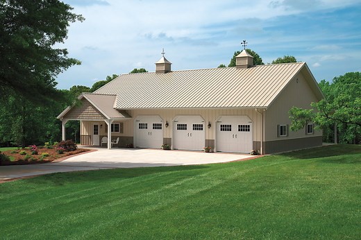 Metal Garage Buildings | Detached Steel Structure Garages