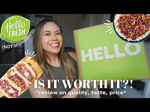 2022 HELLO FRESH REVIEW *NOT SPONSORED* | unboxing, cook with me, taste test & tips for saving money