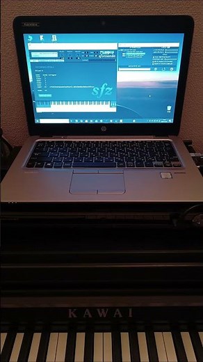 Noct-Salamander Grand Piano Project を ASIO4ALL と Roland UM-ONE でシンプル接続、快適で音良くて感激。私の演奏はダメ… #shorts