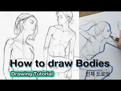 How to draw the Body and poses. (Tutorial)