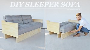 How to Turn a Cheap Futon into a Sleeper Sofa