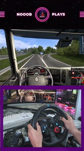 Logitech G29 Driving a Truck Isn’t Easy 😳 | Euro Truck Simulator 2 #ets2