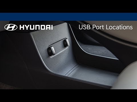 USB Port Locations and Functions Explained | Hyundai