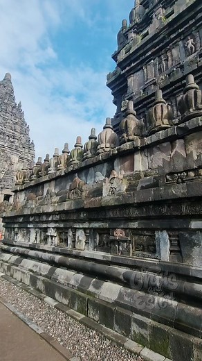The Most Beautiful Hindu Temple in Indonesia? The Prambanan Temple Compound is a 9th century Hindu temple complex located in the Special Region of Yogyakarta, Indonesia, dedicated to the Trimurti. It is the largest Hindu temple site in the country and the second largest in Southeast Asia, characterized by its tall and pointed architecture, and by the towering 47-meter-high central building within a large complex of individual temples. The original compound is said to have contained 240 temples, 