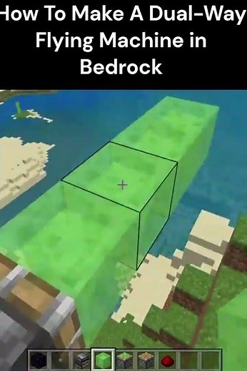 How To Make A Flying Machine In Minecraft!