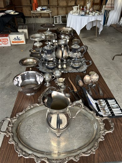 Vintage Crystal, Silver and Random Finds | Garage, Estate, & Yard Sales | KSL Classifieds