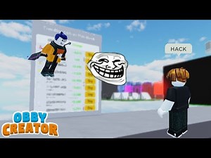 I Used bug to troll others in Obby Creator