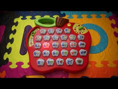 Vtech Apple Alphabet, ABC, Spelling, Phonics, Nursery Rhymes and more - Part 1 * LEARNING Time