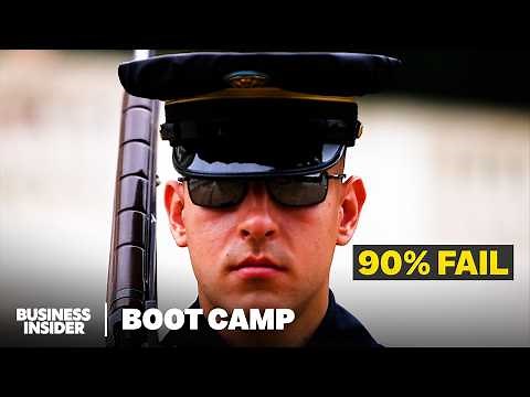 What It Takes To Guard The Tomb Of The Unknown Soldier | Boot Camp | Business Insider