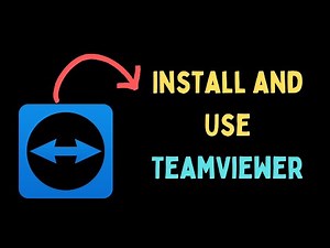 How to Install and Use TeamViewer on Windows 11