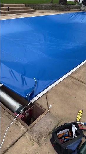 How to properly install a pool safety cover