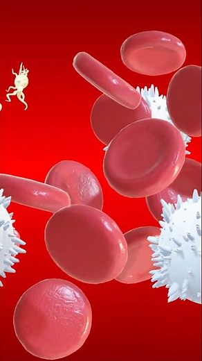 Components of Blood and their functions #educational #sciencefacts #animation