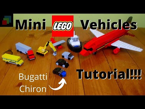 Mini Lego Vehicles Tutorial!