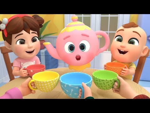 Short and Stout Teapot Song - Baby songs - Nursery Rhymes & Kids Songs