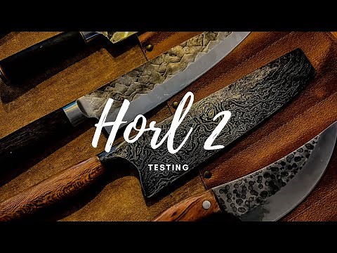 Horl 2 Knife Sharpener Testing and Review Hunter Gatherer Cooking HGC