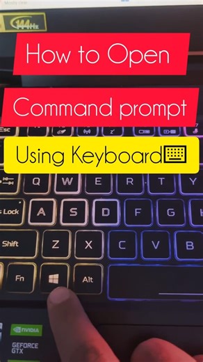 How to Open Command Prompt in Windows 11 |#windows11 #commandprompt #acernitro5 #shortcutkey