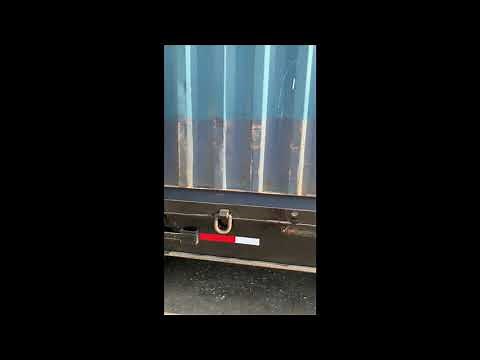Loading 40 Foot Shipping Containers onto Trailers - 2 Second Improvement