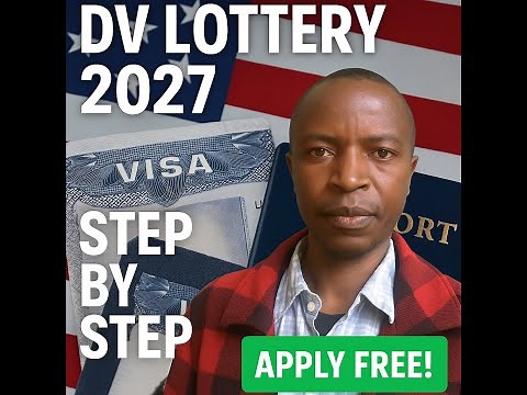 How to Apply dv lottery 2027 Step by Step (Full Guide)