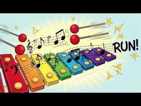 Cartoon Run Sound Effect Xylophone | Funny Cartoon Sound