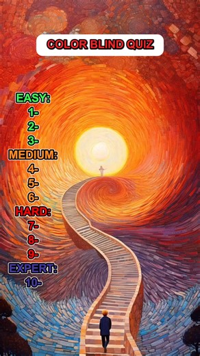 6.7K views · 60 reactions | Are You Color Blind？ Test Your Eyes! #qui... #colorchallenge #colorblind | C3 | Facebook