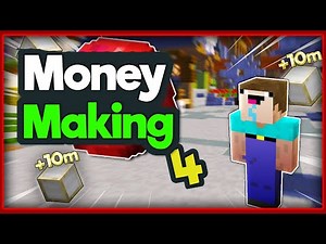Top 4 MONEY MAKING methods in Fakepixel Skyblock