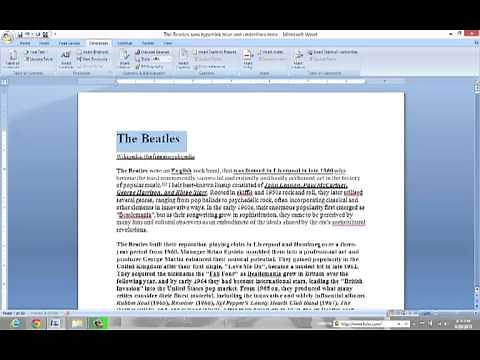 Microsoft Word: Select words without using the mouse, Part 2