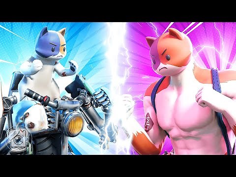 KIT vs. MEOWSCLES! (Fortnite Family Feud)