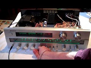 SONY STR - V4 Technics turntable