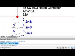 Inserting Blocks and Editing Attributes - DraftSight Fundamentals - Lesson 5.2