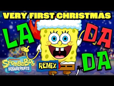 "The Very First Christmas" REMIX Sing-Along 🎶 | SpongeBob