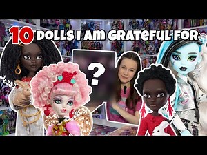 My TOP 10 Monster High Dolls of the year - Doll Collector Reveals