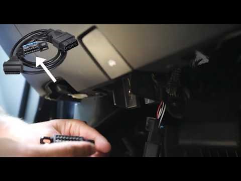 OBD-II Port Replicator Cable Installation