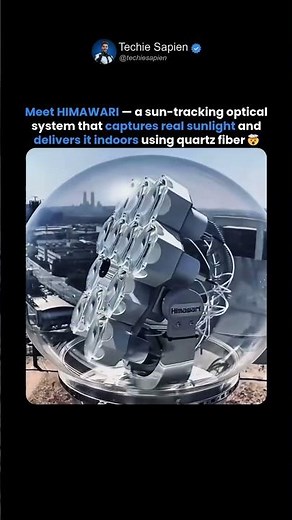 This Solar Lighting System Pipes Real Sunlight Inside Buildings 🌞