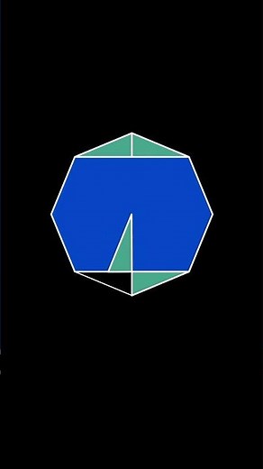 A cool way to find the area of an octagon