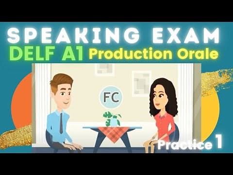 DELF A1 Oral exam preparation practice 1/2