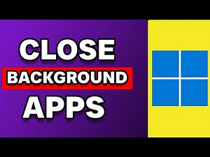 How To Close Background Apps On Windows 11 (Easy)