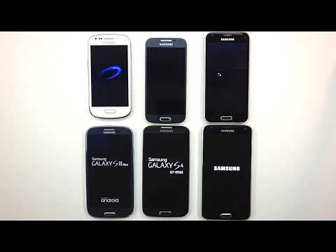 Samsung Galaxy S3, S3 Mini, S4, S4 Mini, S5, S5 Mini Boot Animations