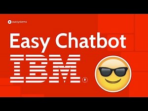 Build an easy Chatbot in 10 Mins with IBM Watson and OutSystems