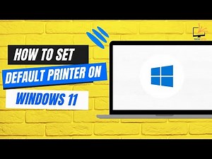 How to Set Default Printer on windows 11